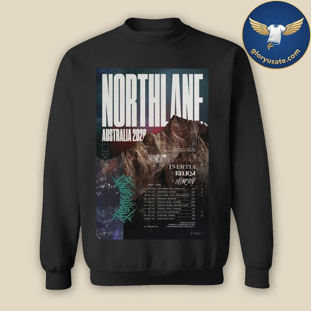 Northlane Australia 2026 Poster Shirt