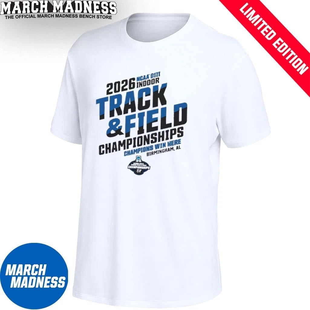 Official Champions Win Here NCAA DIII Indoor Track & Field Final Shirt