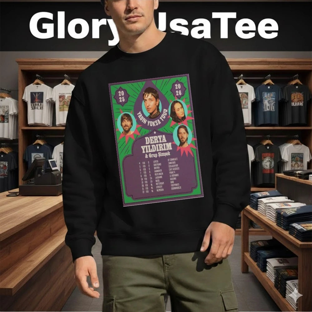 Official Derya Yildirim & Grup Simsek February 2026 Poster Shirt