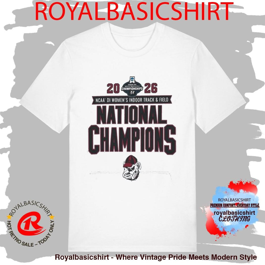 Official Georgia Bulldogs 2026 NCAA Women’S Indoor Track & Field Shirt