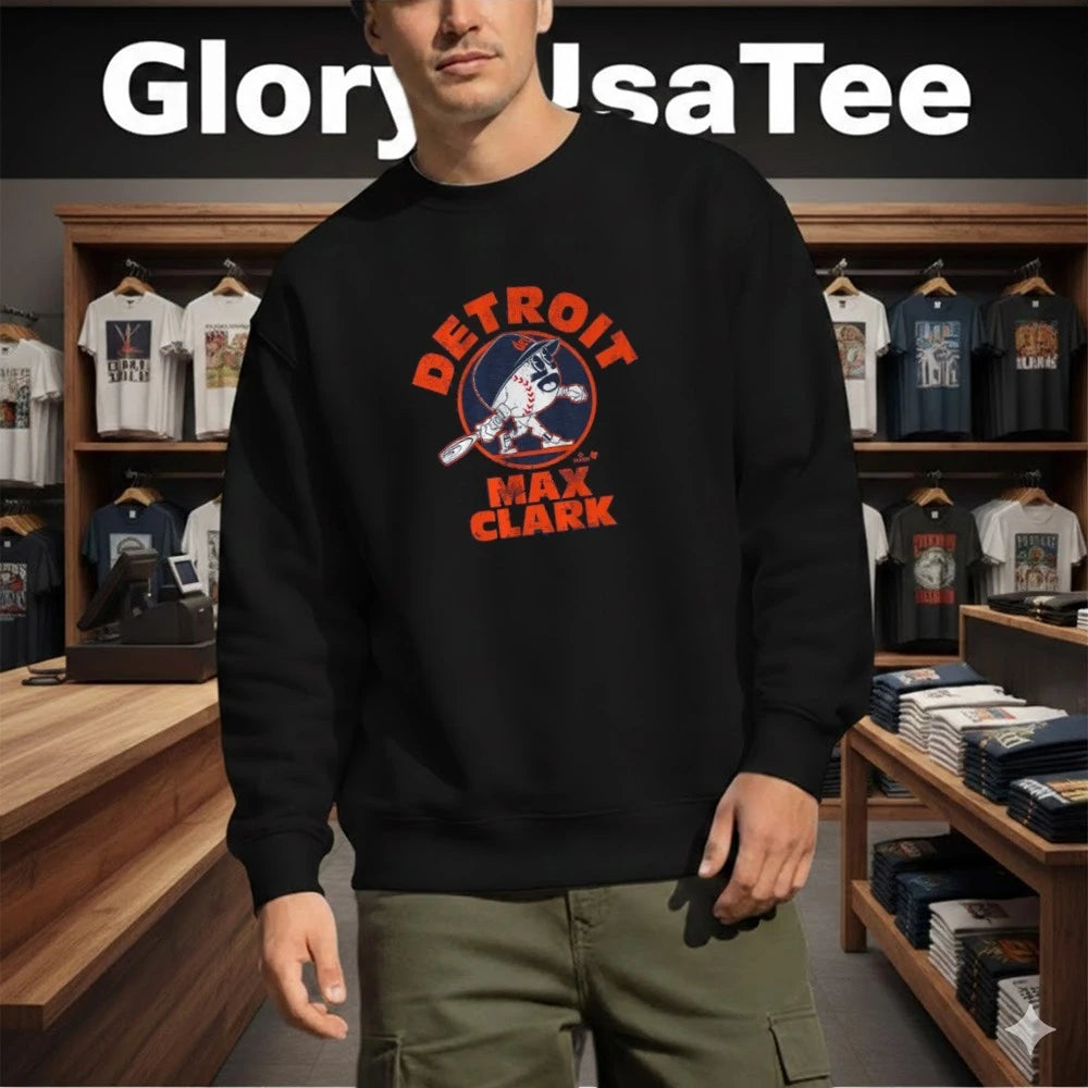 Official Max Clark Detroit Baseball Buddies Shirt