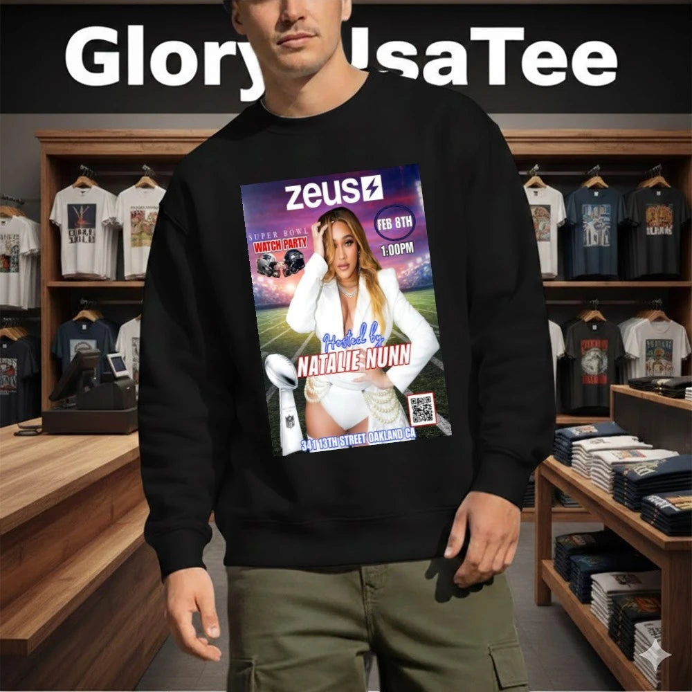 Official Natalie Nunn Feb 08 2026 Next Level Nightclub, Oakland, CA Tour Poster Shirt