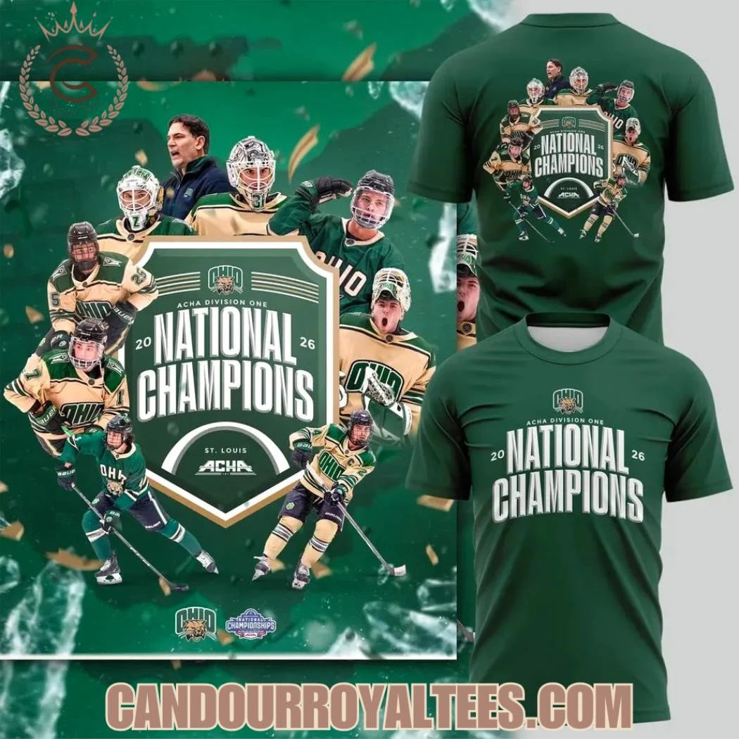 Ohio Bobcats men’s ice hockey National Champions Shirt