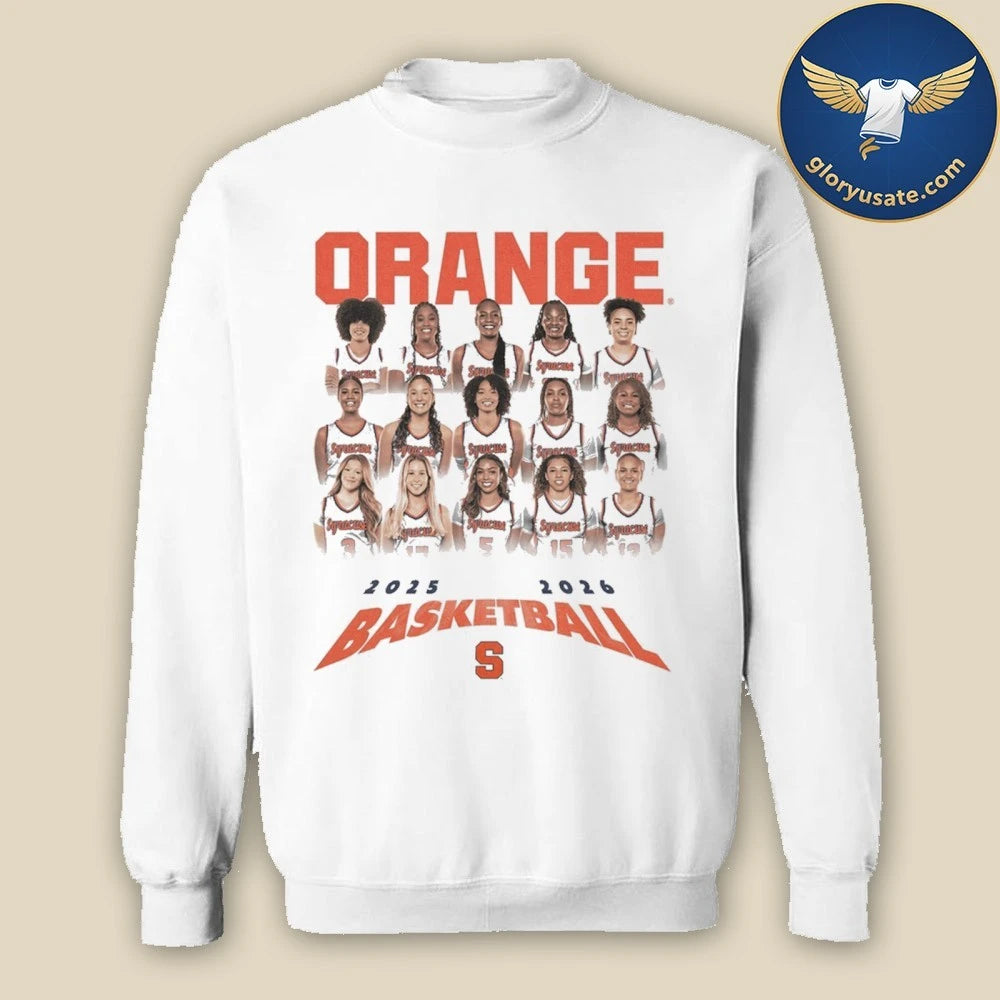 Orange Syracuse Women’s Team Basketball 2025-2026 Shirt