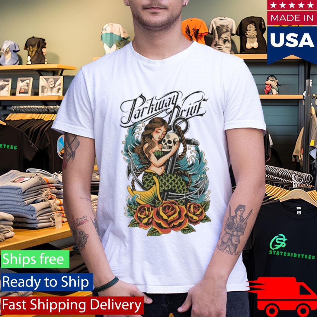 Parkway Drive Mermaid Anchor T-Shirt