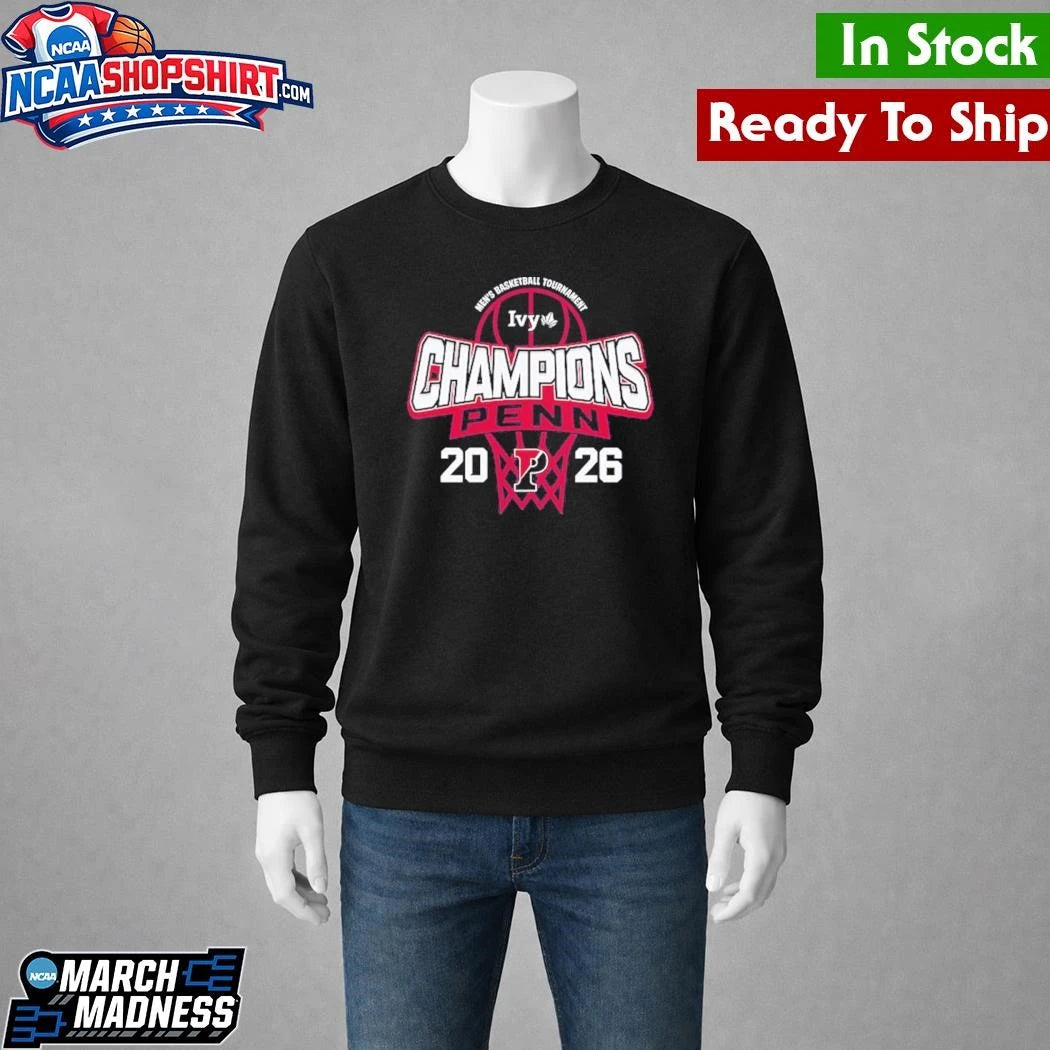 Pennsylvania Quakers Men’s Basketball Ivy League Tournament Champions Shirt