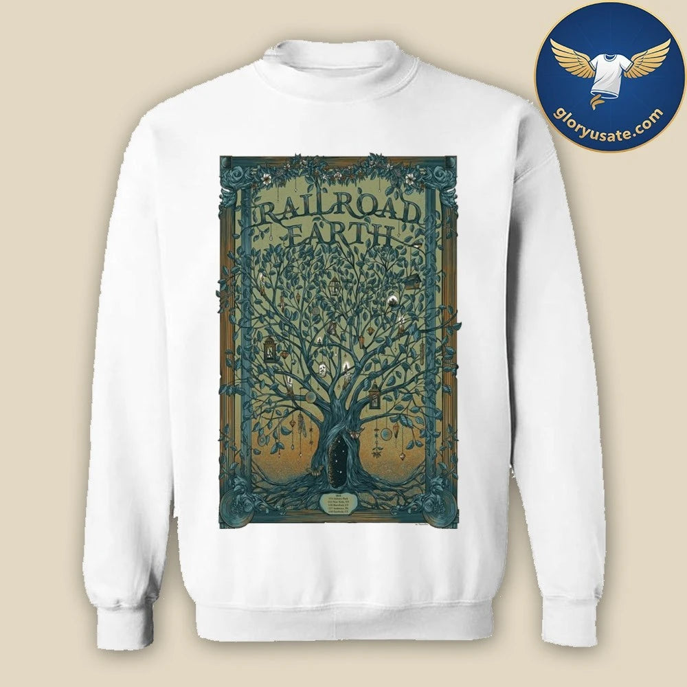 Railroad Earth The Stone Pony Jan 14 2026 Poster Shirt