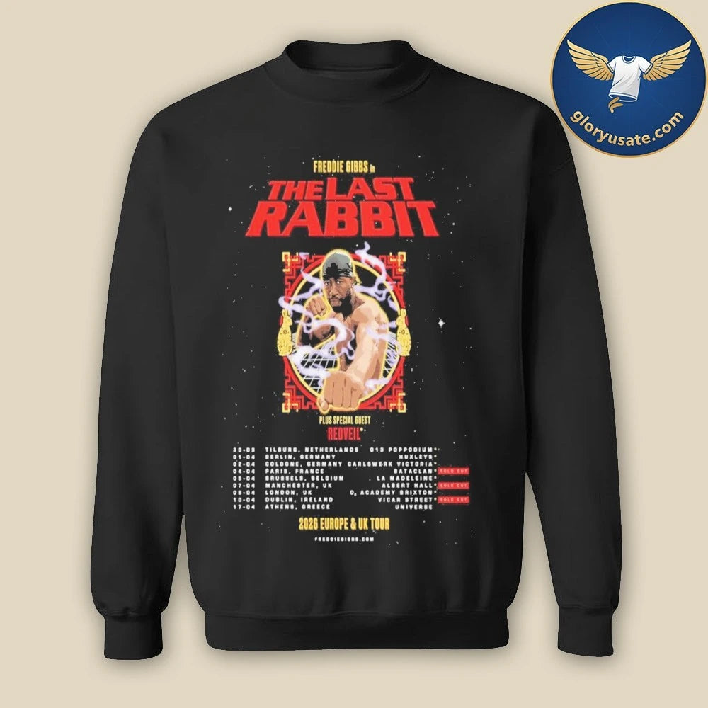 Redveil Europe & UK Tour 2026 Poster Shirt