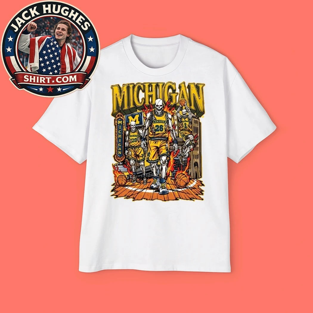 SANA Detroit Michigan Wolverines 2026 T-Shirt
