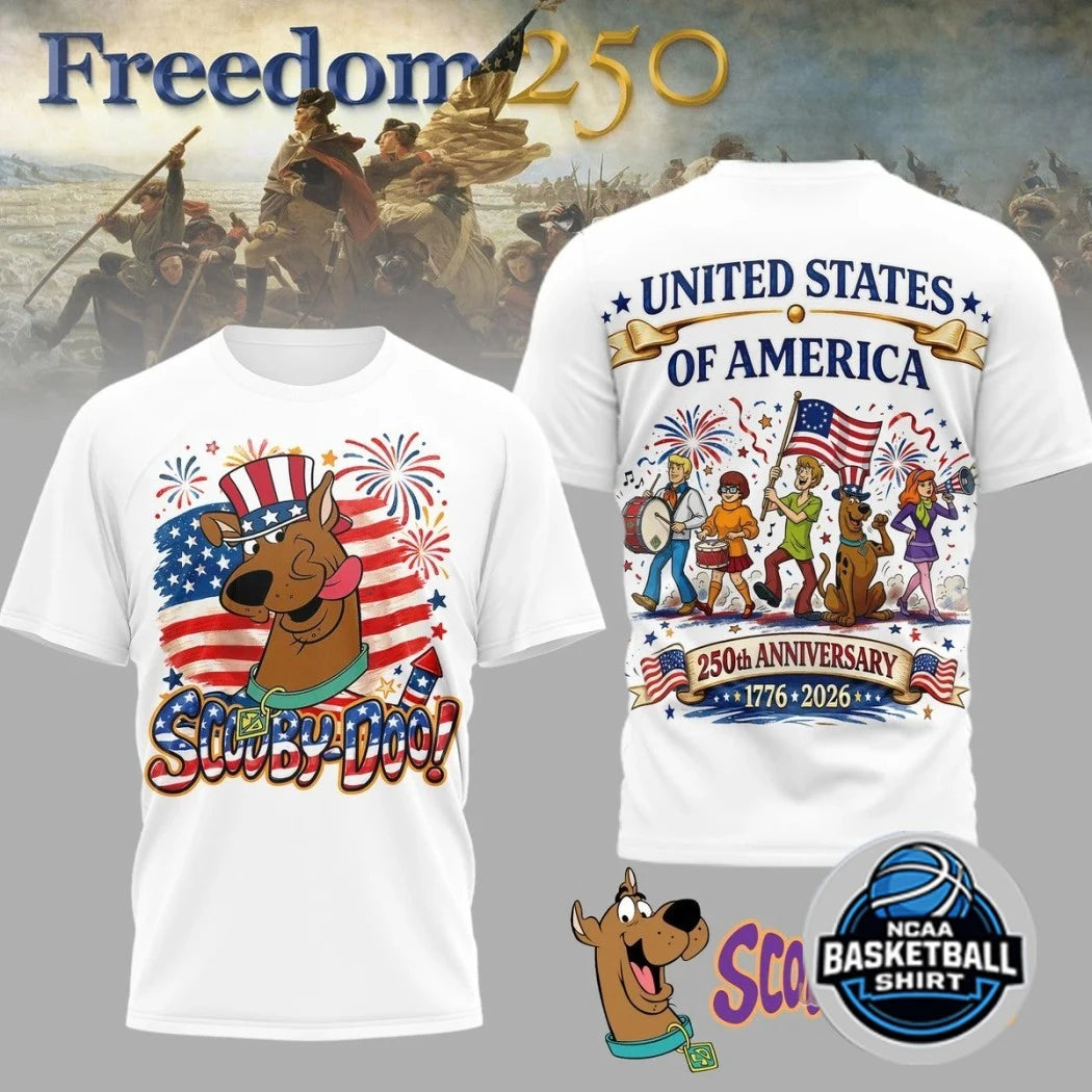 Scooby Doo 250th Anniversary 1776-2026 Shirt