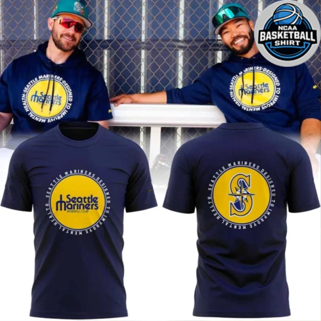 Seattle Mariners Mental Health Logo 2026 T-Shirt