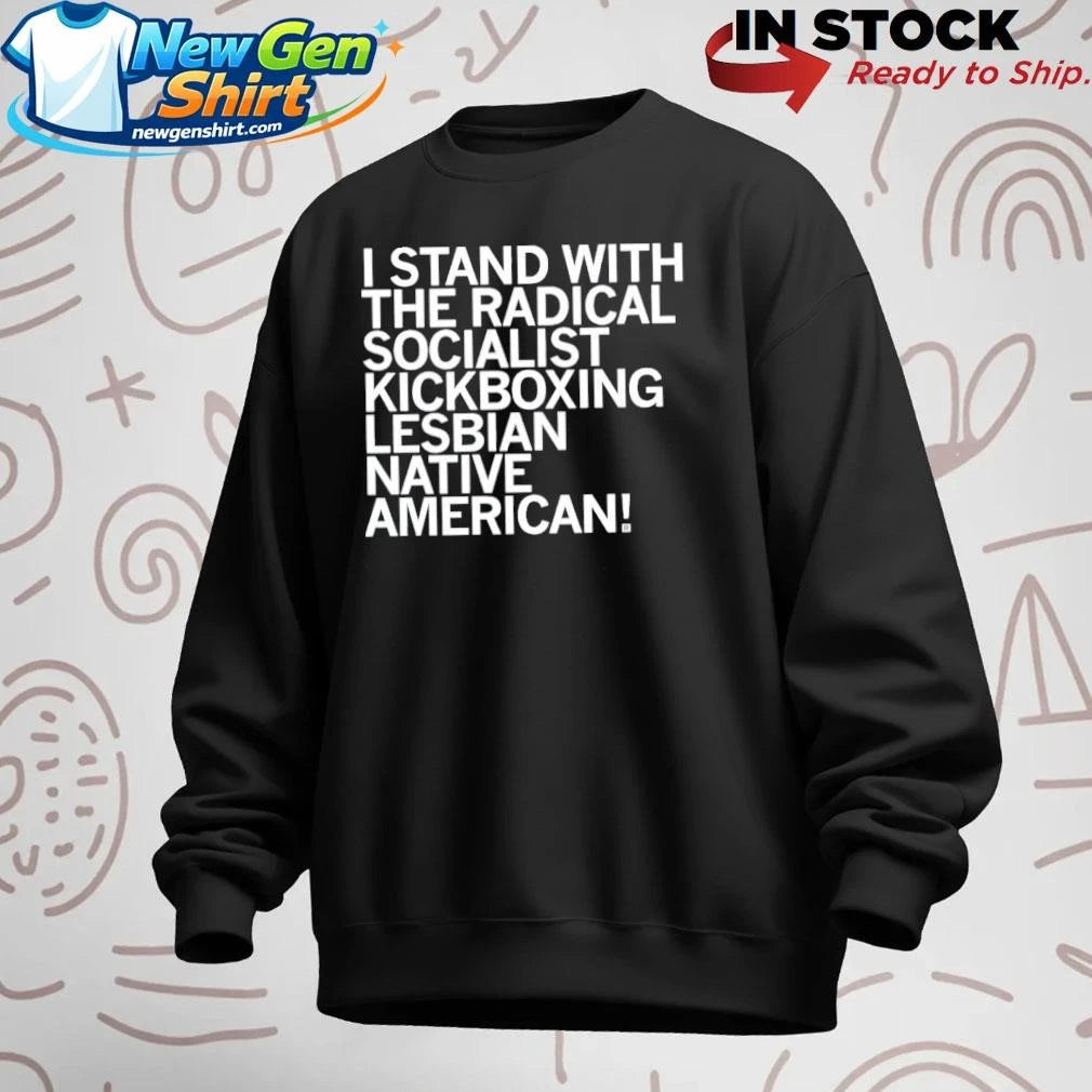 Sharice Radical Kickboxing Lesbian Native American Shirt