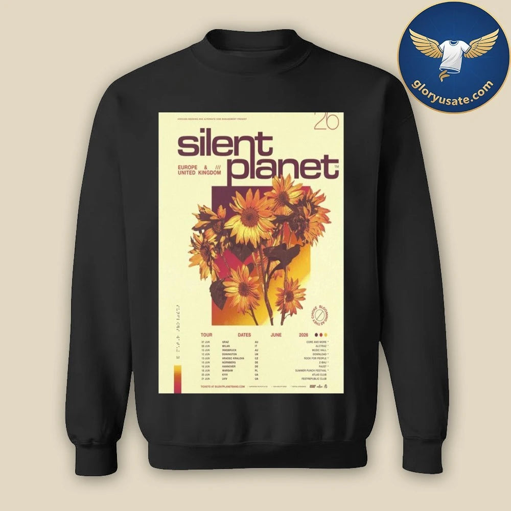 Silent Planet EU & UK June 2026 Poster Shirt