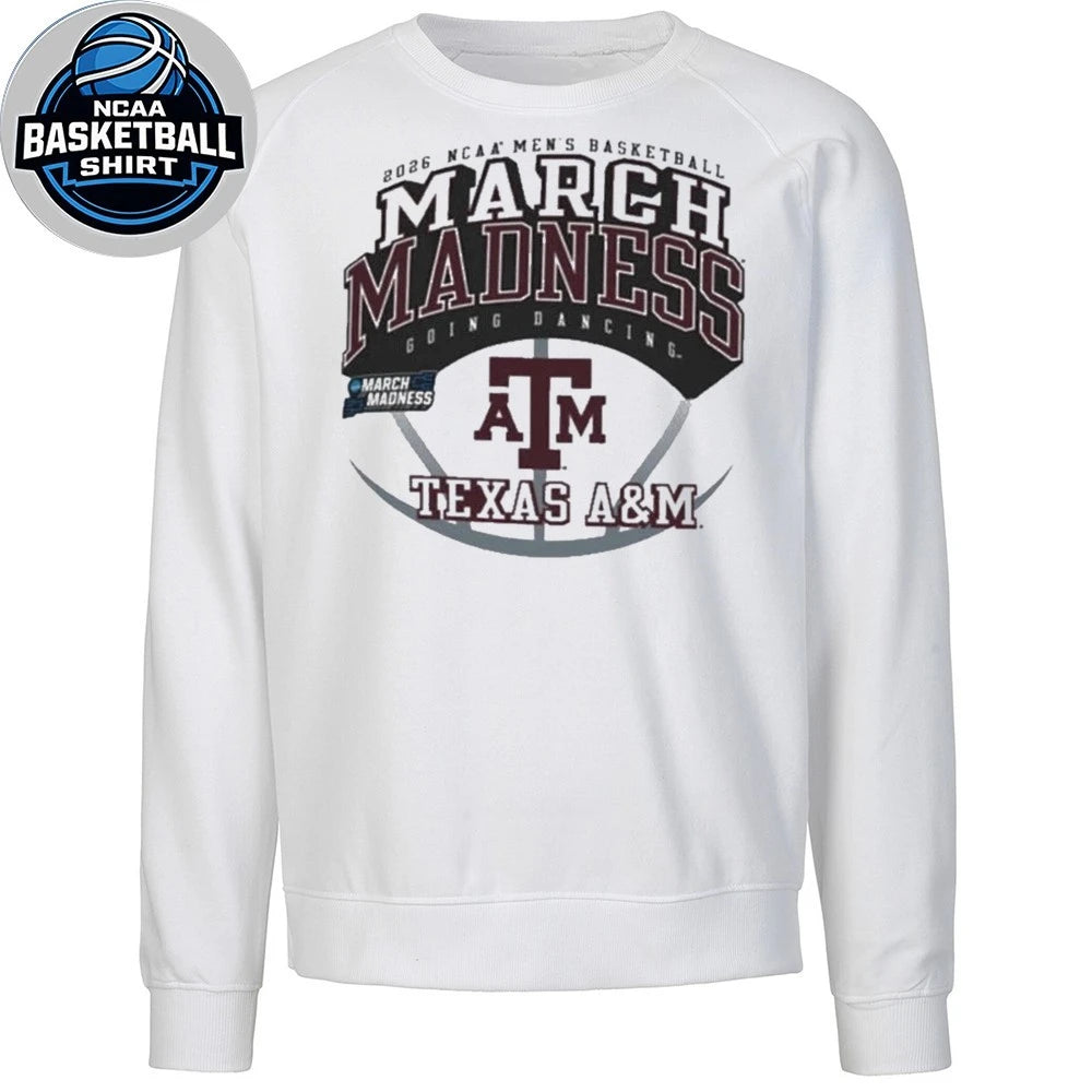 Texas A&M 2026 NCAA Men’s Basketball March Madness March Madness Logo Shirt
