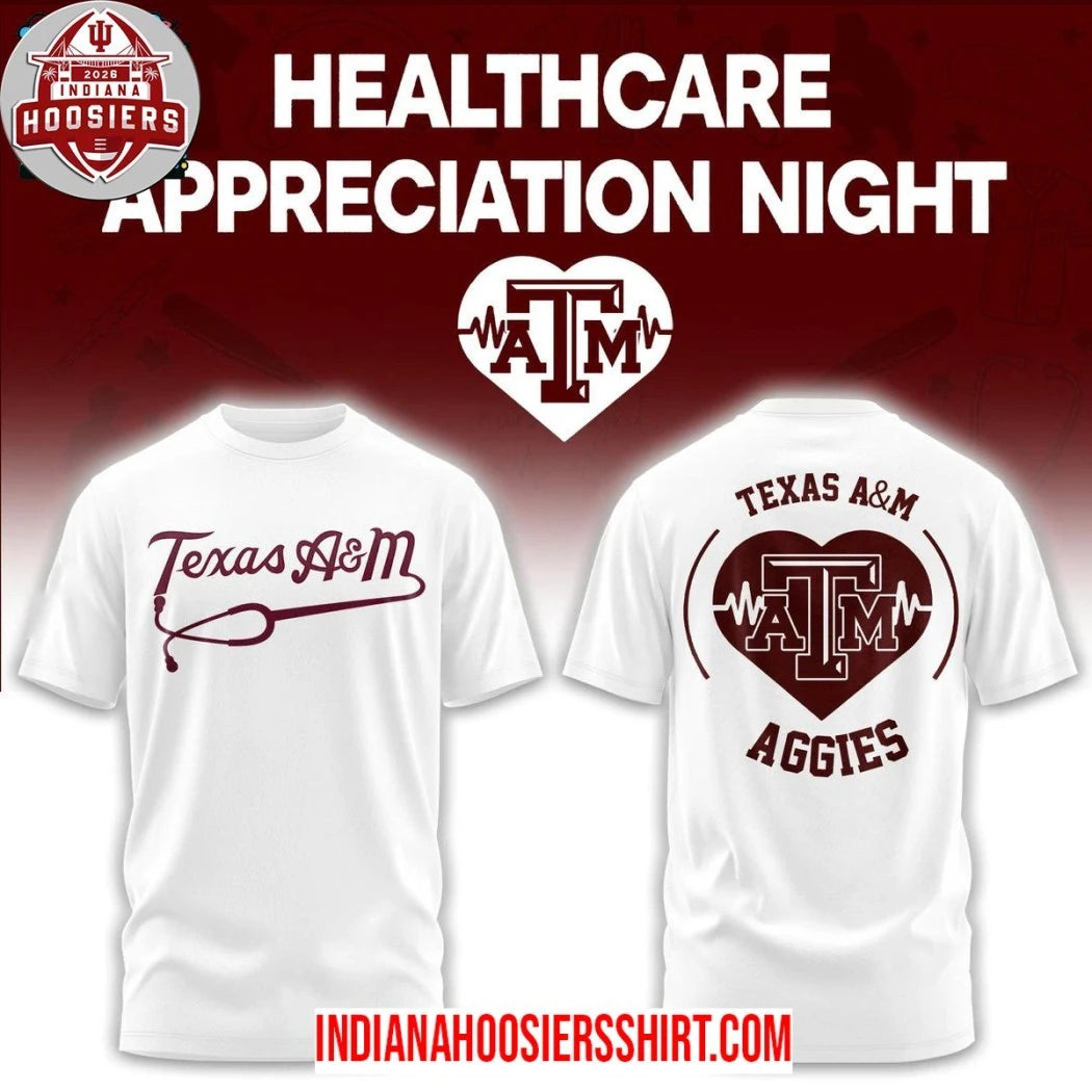 Texas A&M Aggies Healthcare Appreciation Night 2026 MLB Logo Two Sided Hoodie Shirts