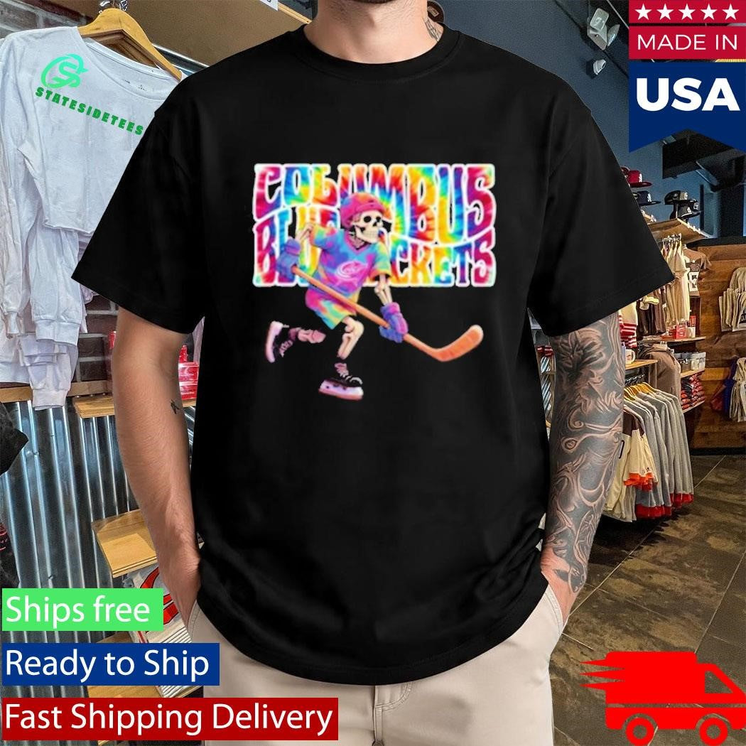 The Blue Line 2025-26 Grateful Dead Theme Night Shirt