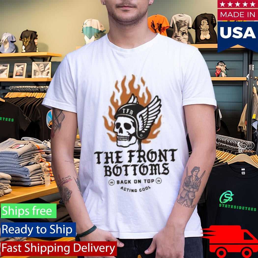 The Front Bottoms Moto Tour Natural T-Shirt