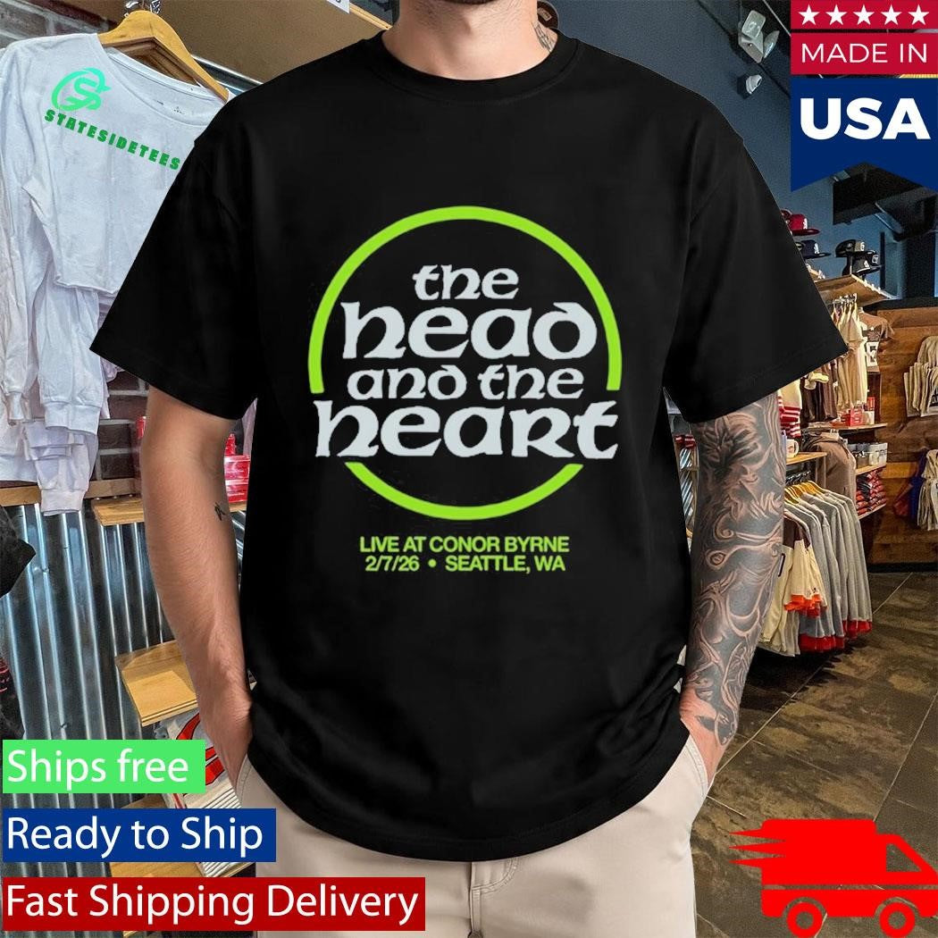 The Head And The Heart Thath Seattle 2-7-26 Event Shirt