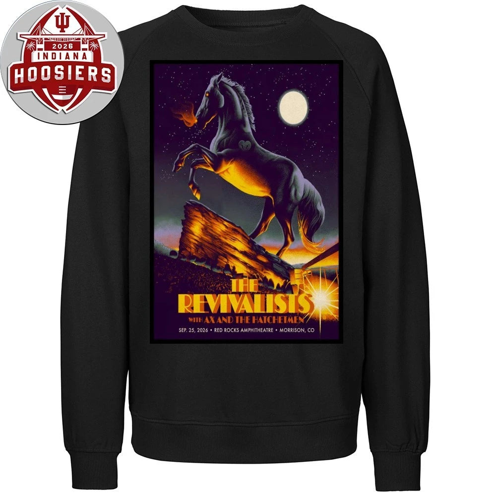 The Revivalists At Red Rocks Amphitheatre On Sept 25 2026 Poster T-Shirt