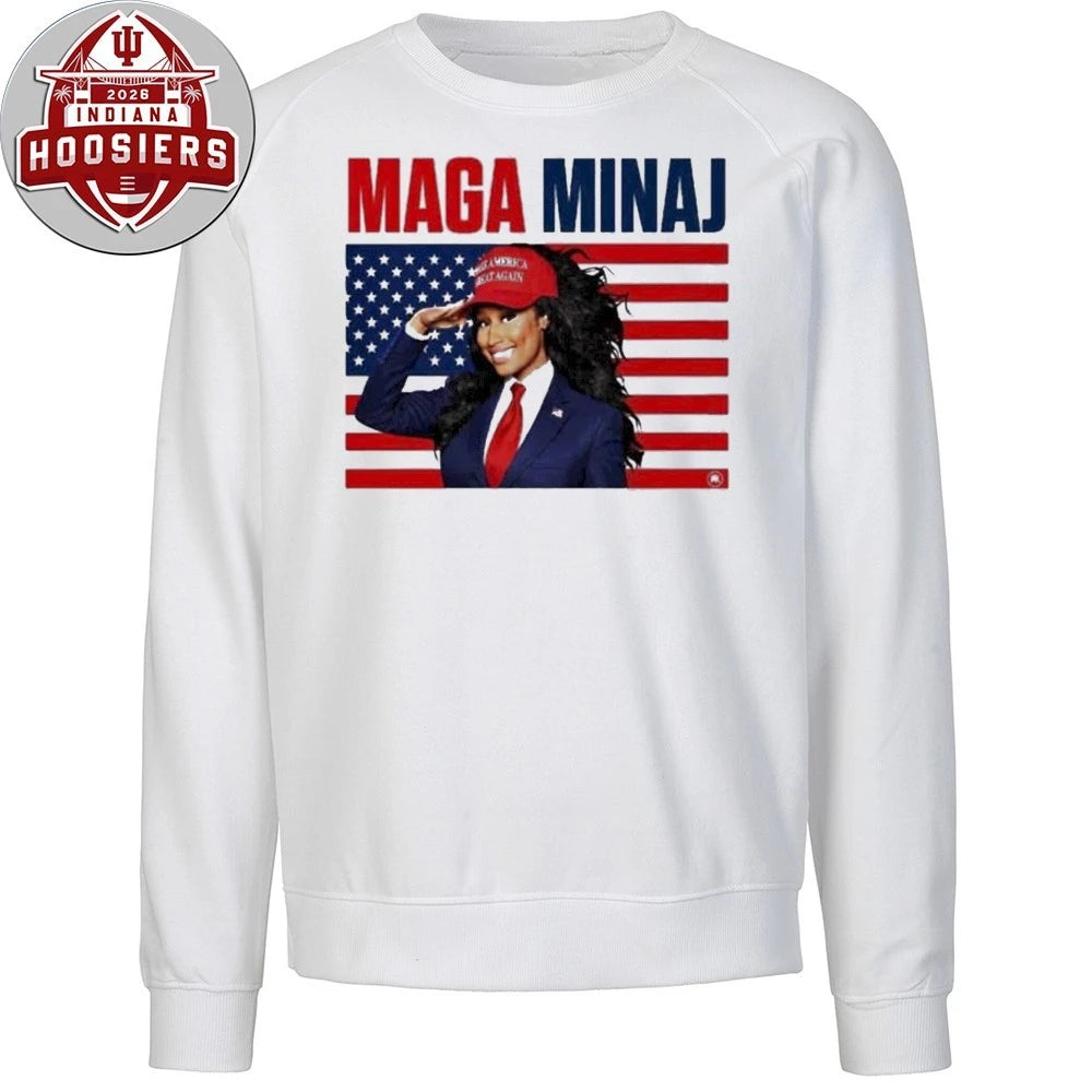 The Rise Of Maga Nicki Minaj And Donald Trump Make America Great Again Flag Shirt