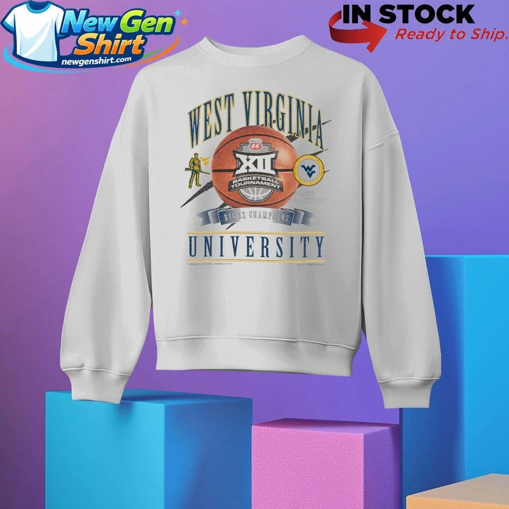 The West Virginia Mountaineers Big 12 Women’s Basketball Champions Shirt
