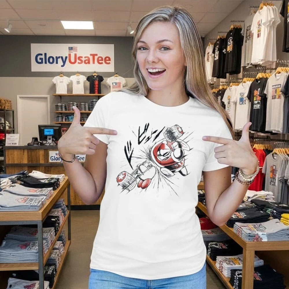 The Yetee Smashin’ Showdown Shirt