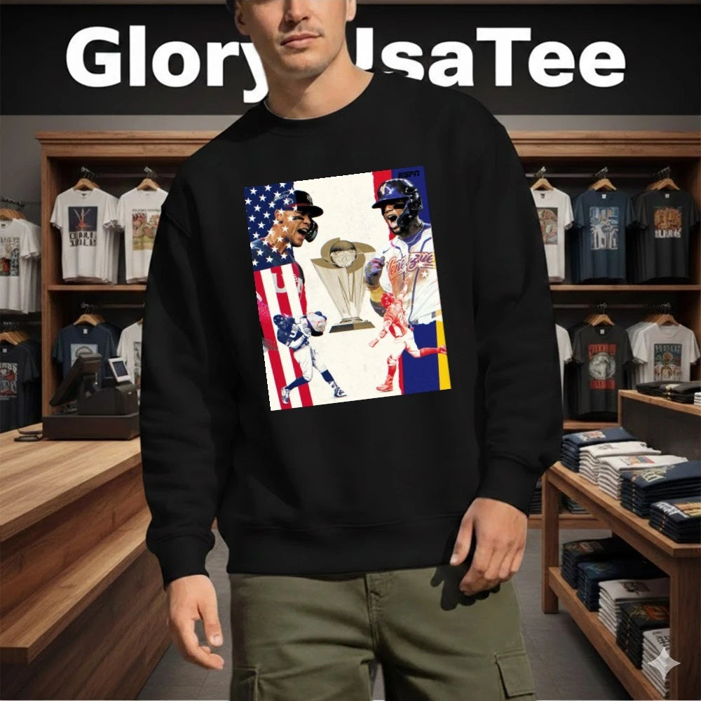 USA vs Venezuela World Baseball Final Championship 2026 Poster Shirt