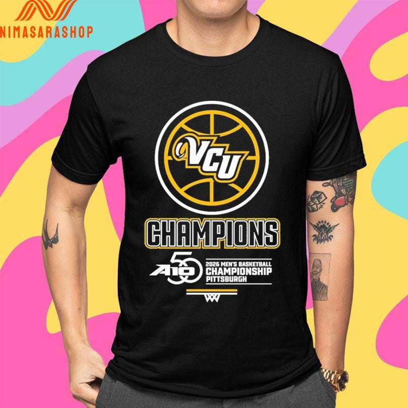 VCU Champions 2026 Men’s Basketball Championship Pittsburgh Shirts