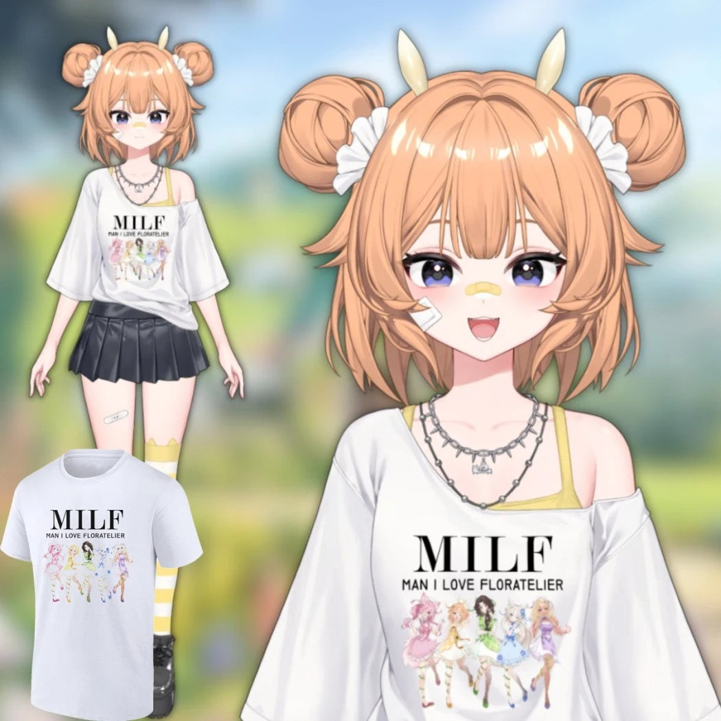 VTuber florAtelier Milf Man I Love Floratelier Shirt