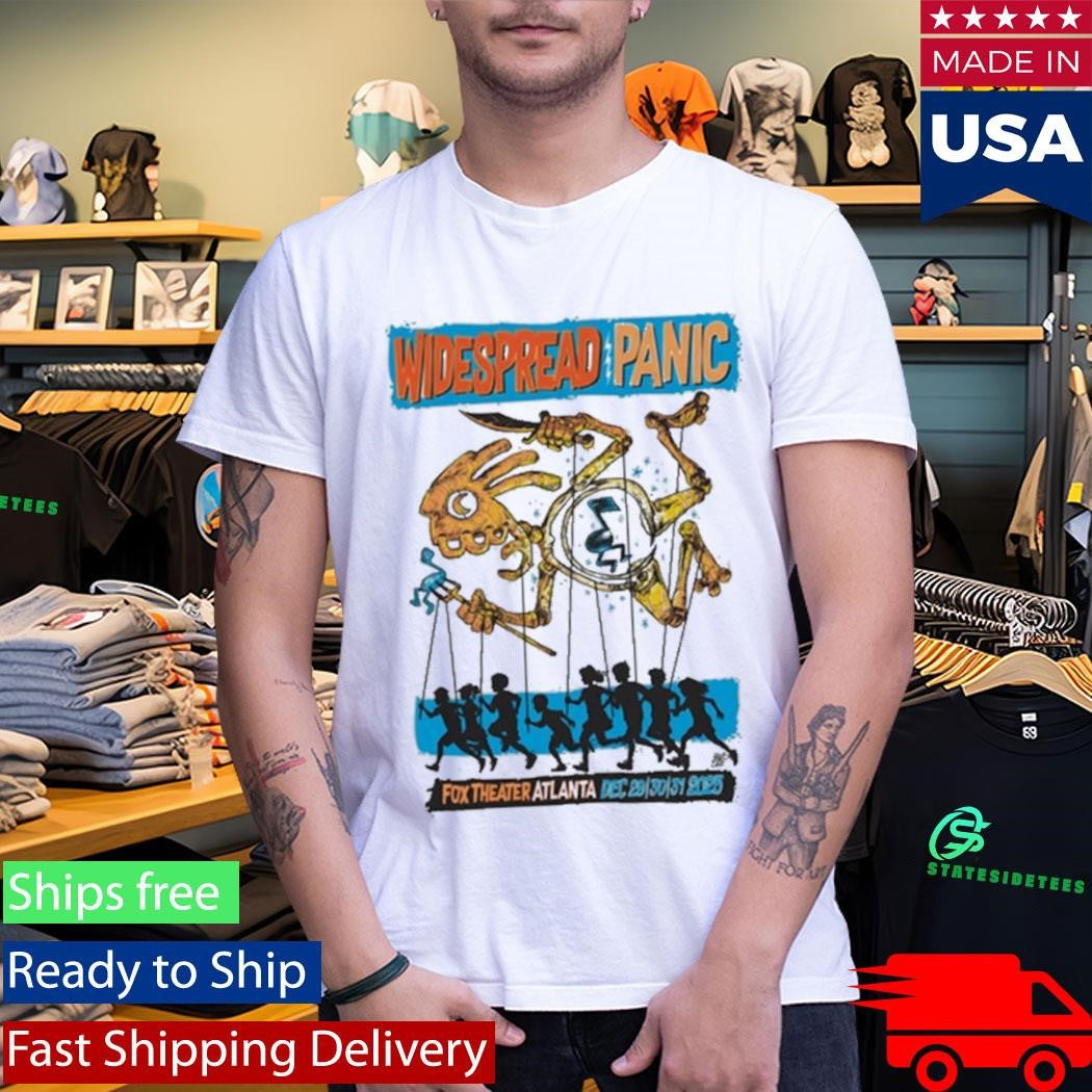 Widespread Panic At Fox Theatre 12 29 2025 Shirt