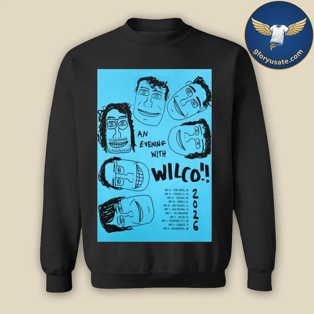 Wilco April & May 2026 Poster Shirt