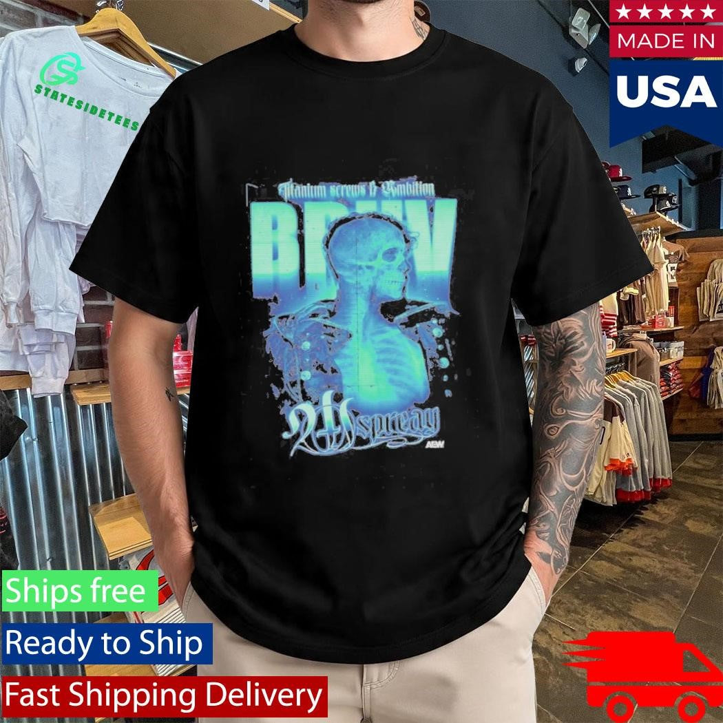 Will Ospreay Titanium Screws & Ambition Shirt