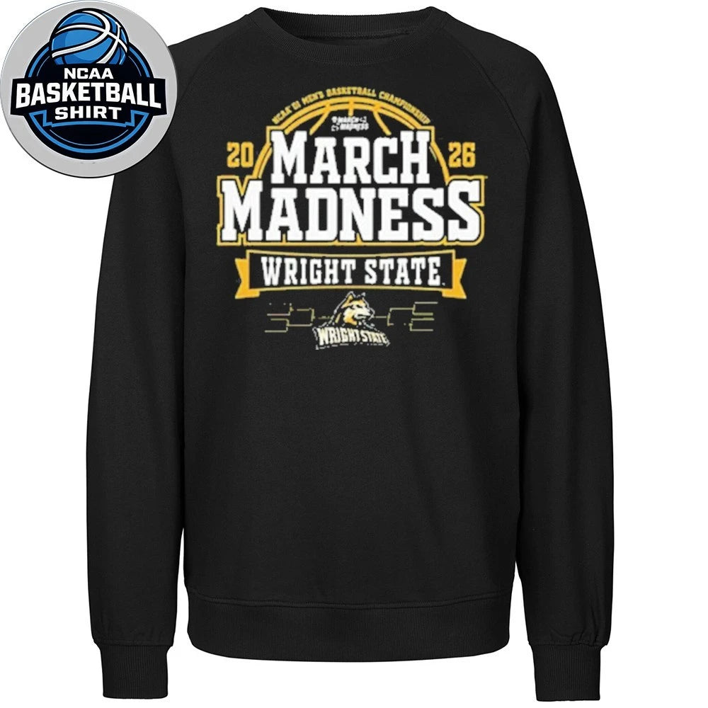 Wright State Raiders March Madness 2026 NCAA Division I Men’s Basketball Championship Shirt