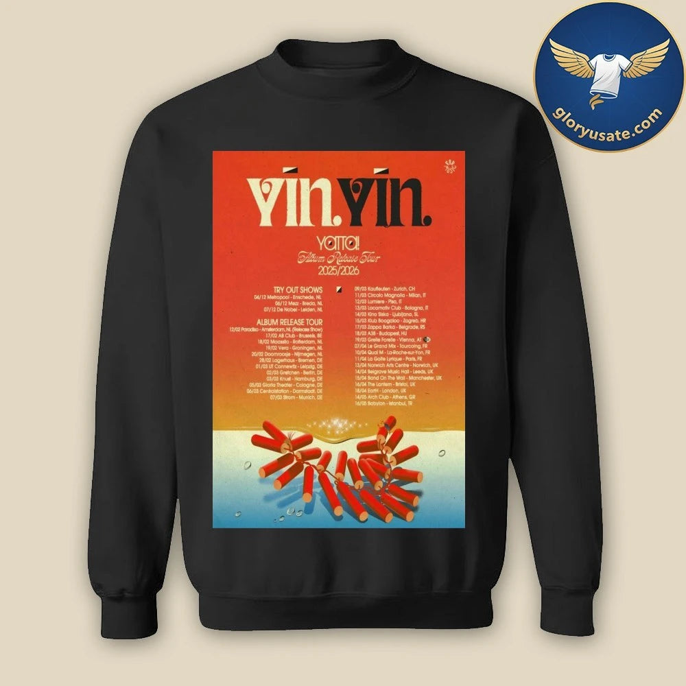 YĪN YĪN The Album Release Tour 2026 Poster Shirt