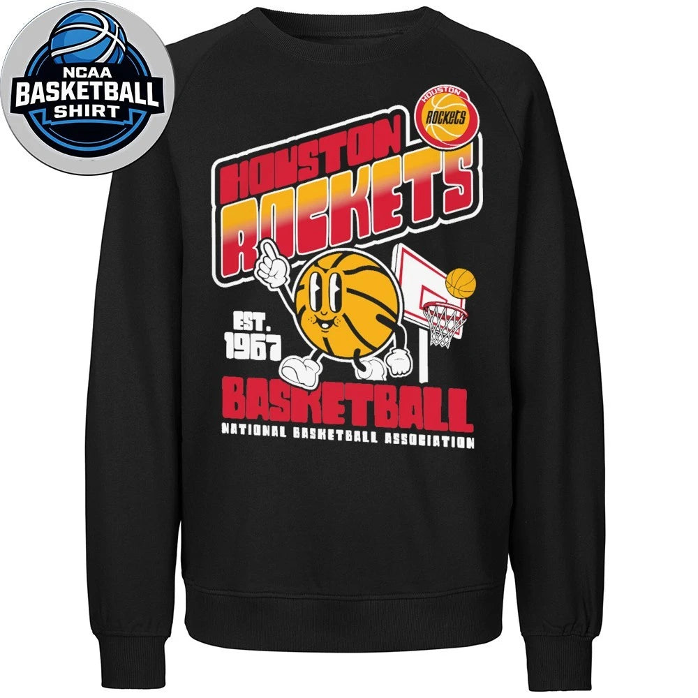 Youth Houston Rockets Mitchell & Ness HWC Throwback National Basketball Association T-Shirt