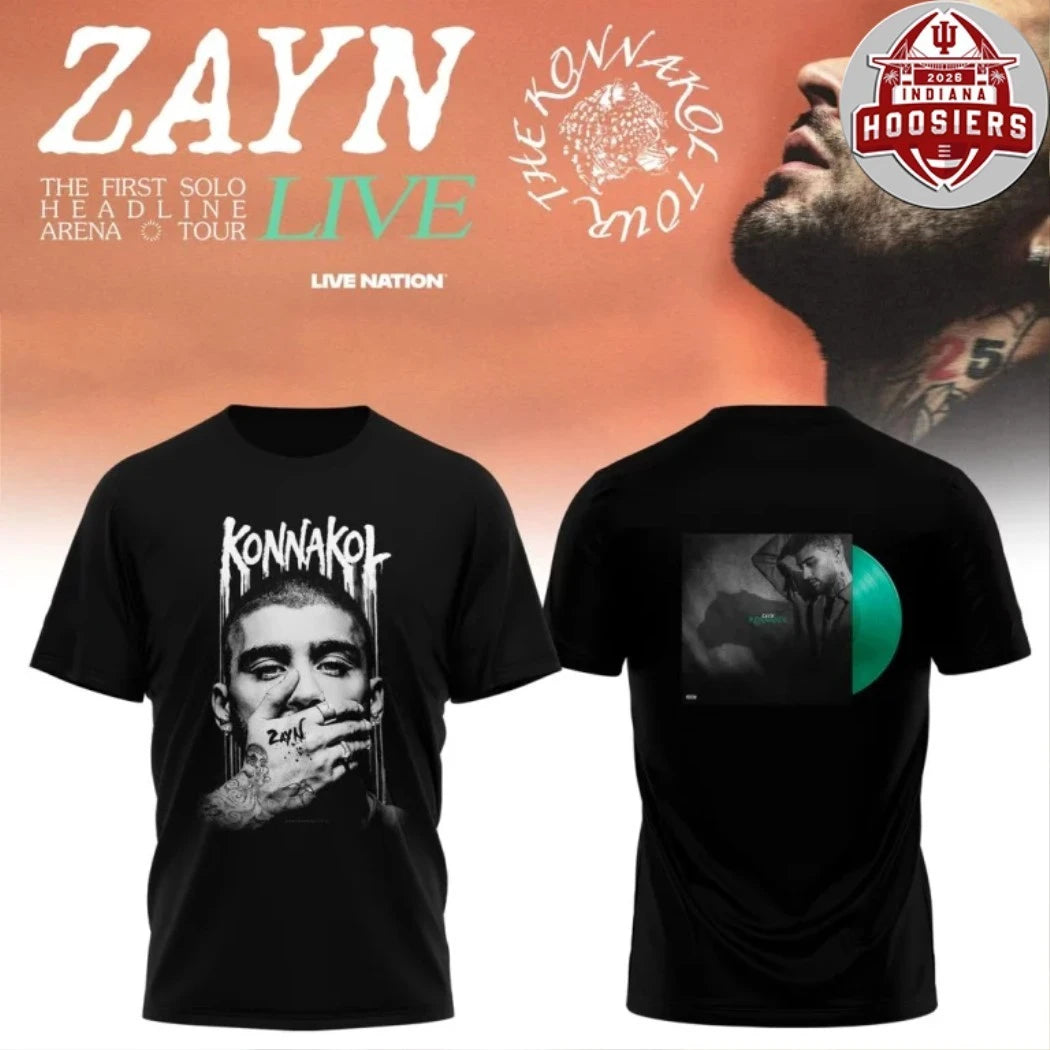 ZAYN The First Solo Headline Arena Tour 2026 Hoodie T-Shirt