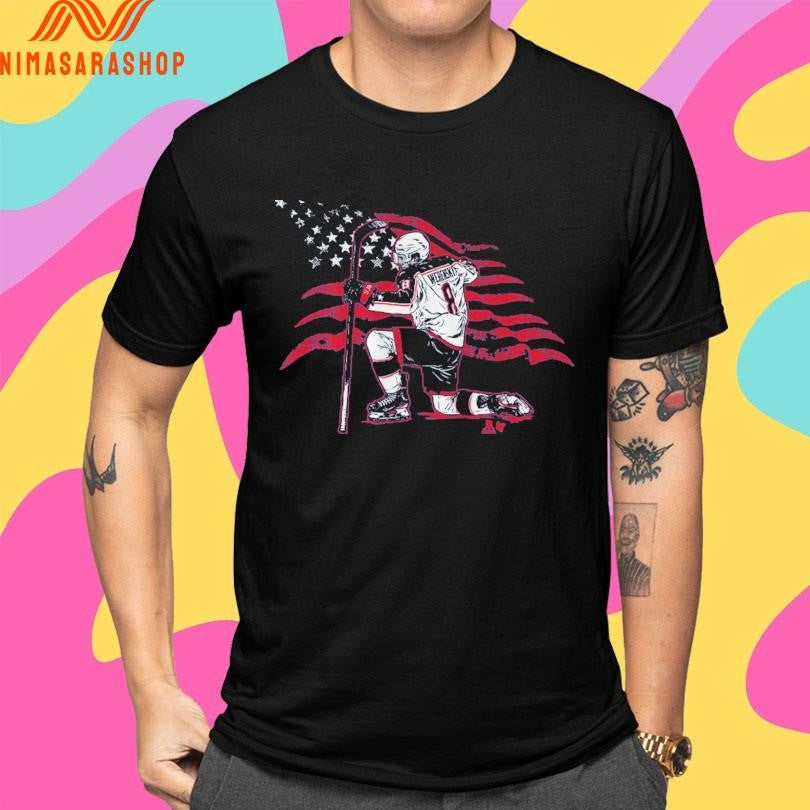 Zach Werenski Stars And Stripes Superstar Pose America Flag Shirts