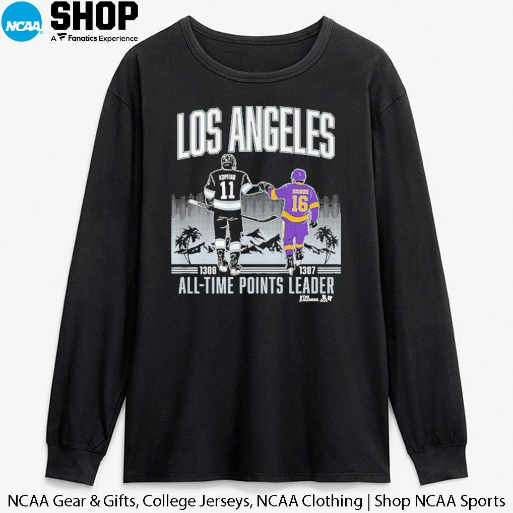 Anze Kopitar & Marcel Dionne LA Point Leader T-Shirt