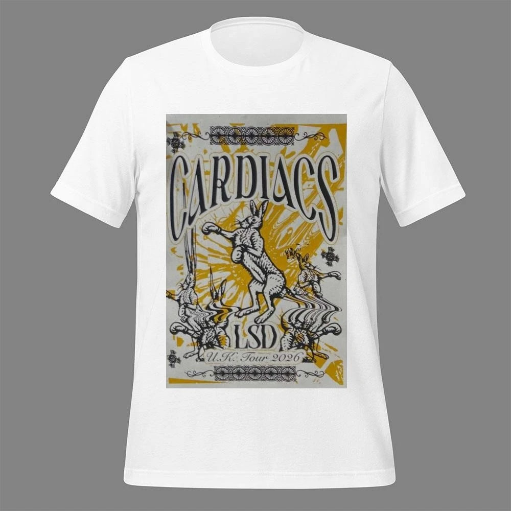 Cardiacs U.K Tour 2026 Poster Shirt