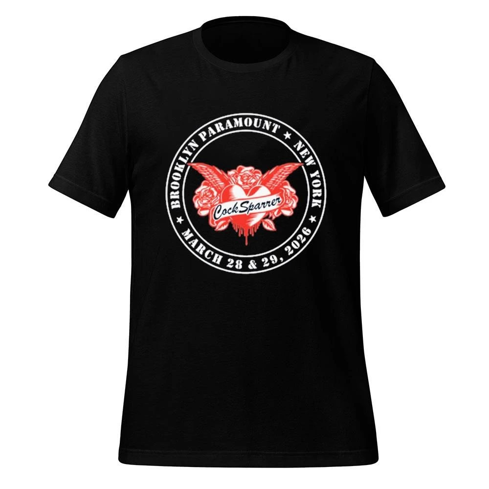 Cock Sparrer Concert Tour in Brooklyn, NY Mar 28 & 29 2026 Shirt