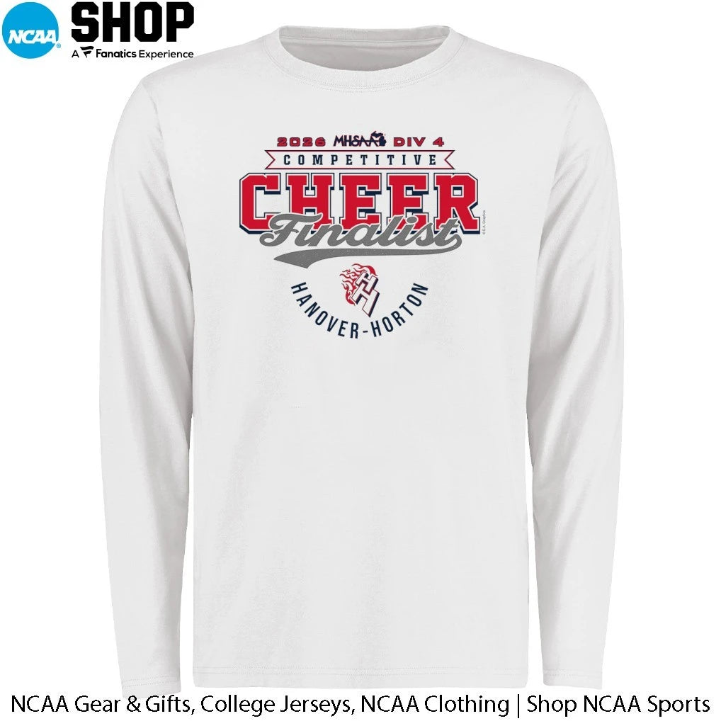 Hanover-Horton Comets 2026 MHSAA DIV 4 Competitive Cheer Finalist T-Shirt