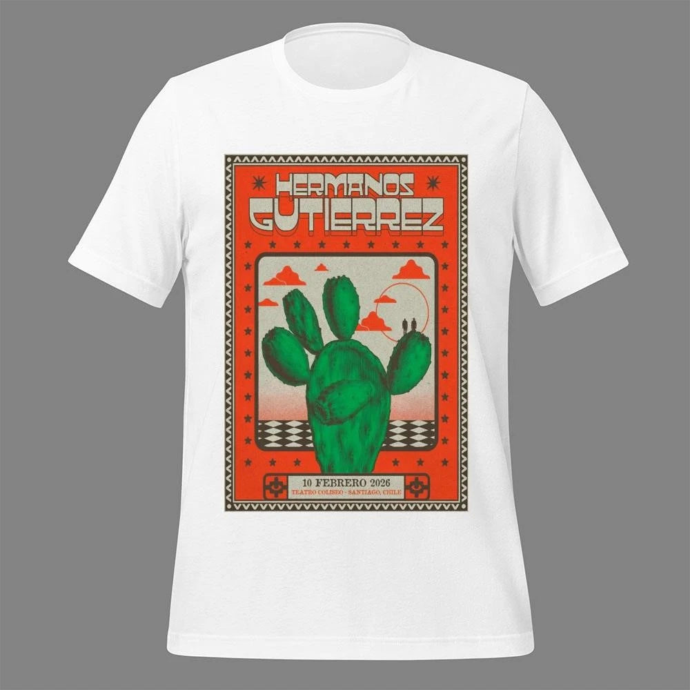 Hermanos Gutiérrez Santiago Chile 2.10.2026 Poster Shirt