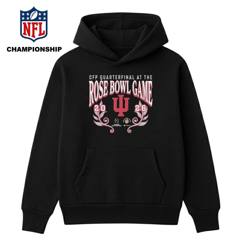 Hoosiers 2026 Rose Bowl Game Acid Wash Shirt
