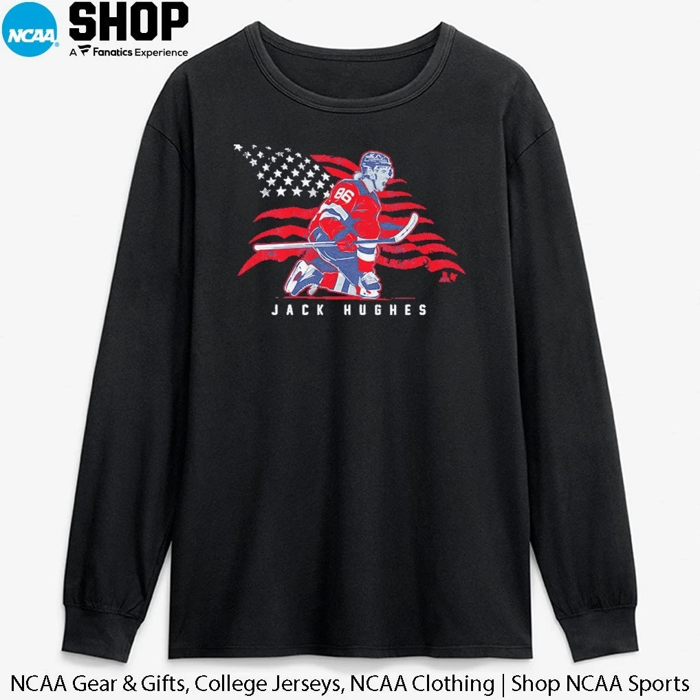 Jack Hughes Stars & Stripes Superstar Pose T-Shirt
