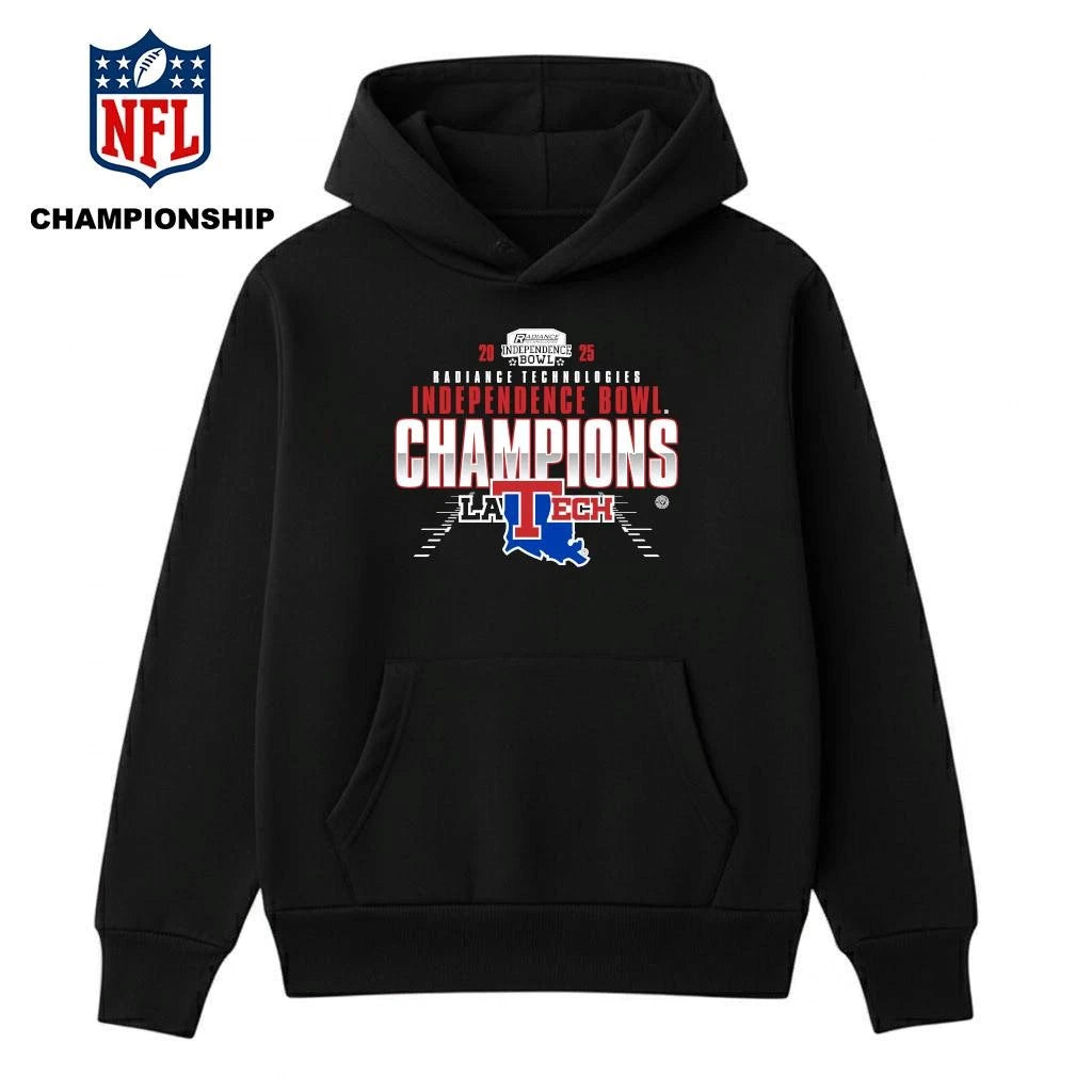 Louisiana Tech Bulldogs Football 2025 Independence Bowl Champions Shirt