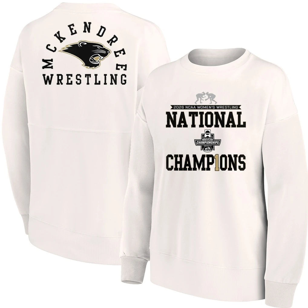 Mckendree Wrestling 2026 NCAA Women’s Wrestling National Champions T-Shirt