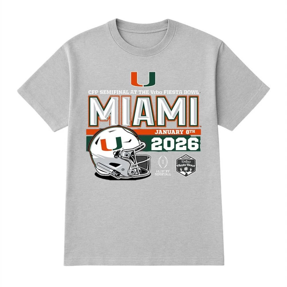 Miami CFP Semifinal At The Vrbo Fiesta Bowl January 8yh 2026 Shirt