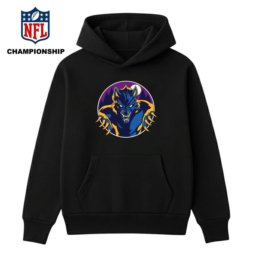 Michigan Dogmen Bimm Ridder Purple Wolf Shirt