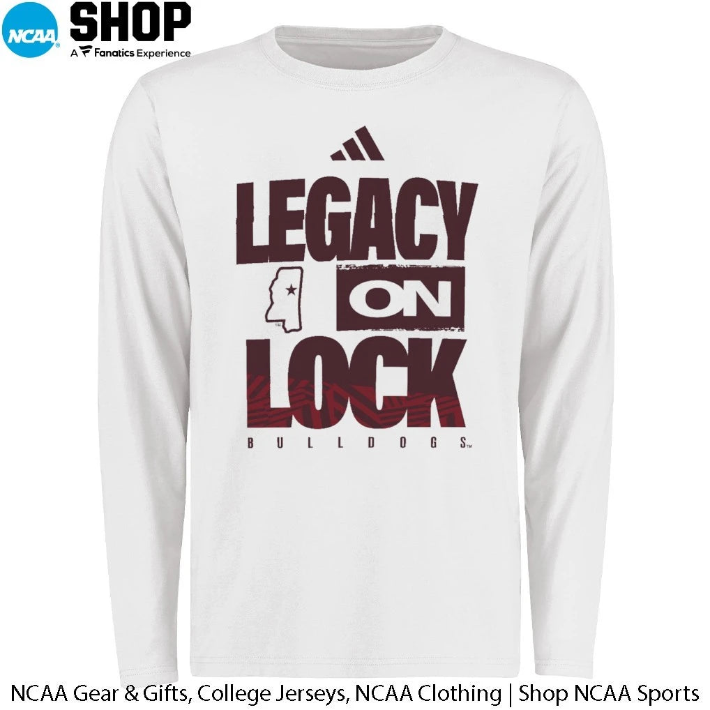 Mississippi State Bulldogs 2026 Legacy On Lock March Madness T-Shirt