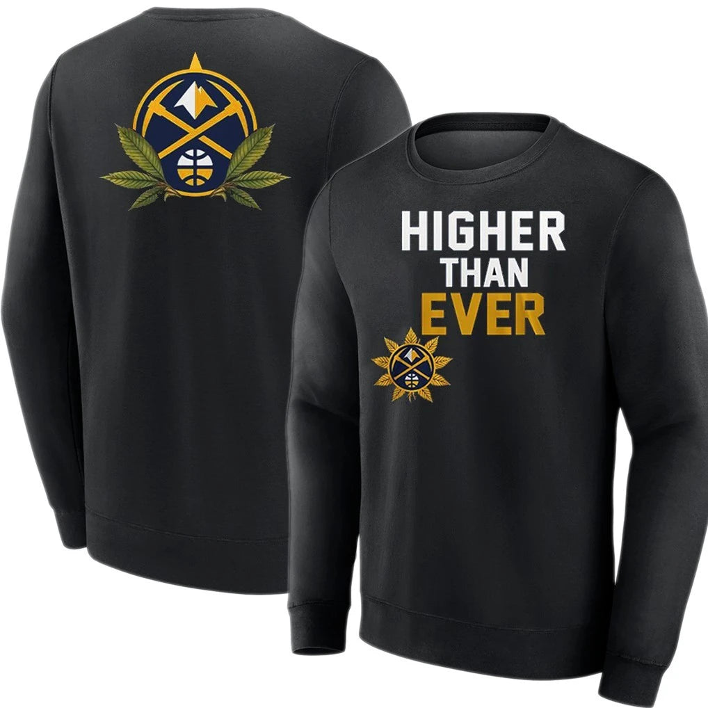 Official Denver Nuggets Higher Than Ever 2026 Night 420 T-Shirt